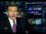 Brian Williams corrects uneducated FOX viewer