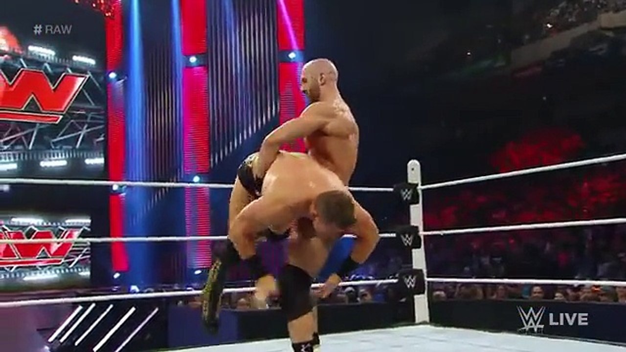 Cesaro vs The Miz Raw September