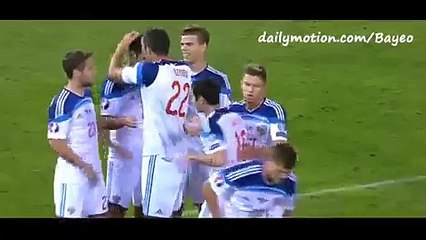 Artem Dzyuba Great GOAL Liechtenstein vs Russia 0-1 _08.09.2015