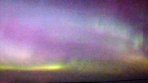 Northern Lights Upper Peninsula, Michigan Aurora Borealis 07 Sep 2015