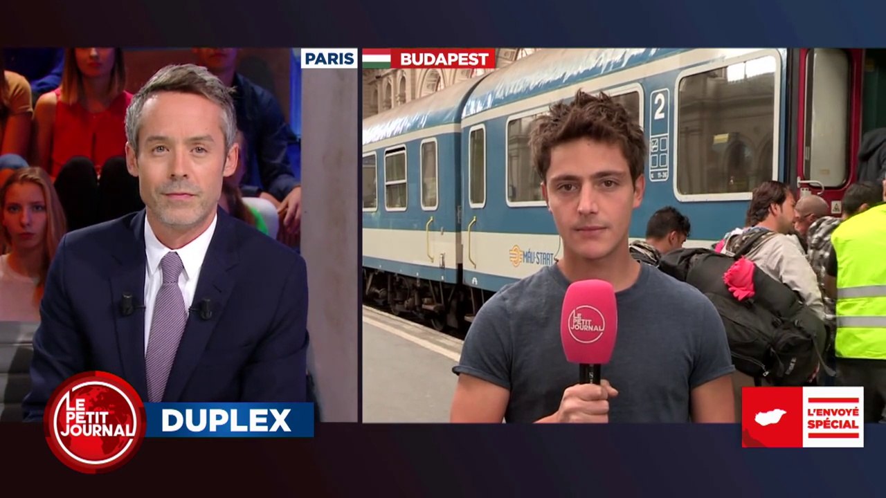 Martin Weill à Budapest - Le Petit Journal du 08/09 - CANAL+