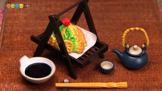 ORCARA Miniature Japanese Food　日本料理のミニチュア　全8種類
