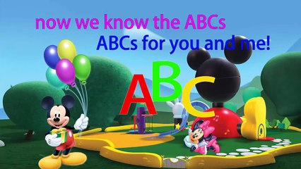 ABC Song For kids | Mickey Mouse ABC Song for baby | ABC Train & Nursery Rhymes