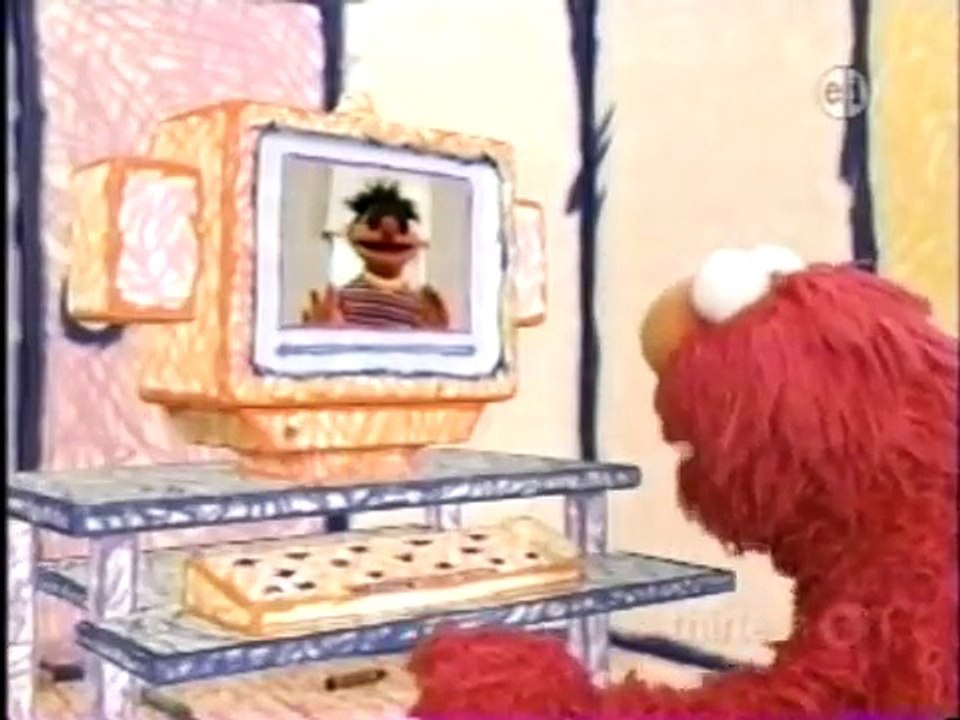 Sesame Street (Elmo's World) - Ernie uses his skin