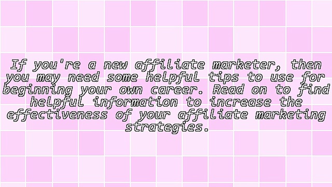 Great Ways To Get Money Through Affiliate Marketing