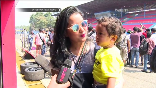 [150907]ENews - Keseruan Raffi Ahmad dan Ananda Mikola di arena balap