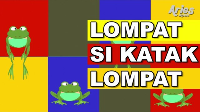 Lagu Kanak Kanak Alif & Mimi - Lompat Si Katak Lompat (Animasi 2D)