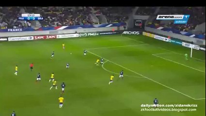 0-1 Presnel Kimpembe Own Goal _ France v. Brazil - U21 Friendly 08.09.2015