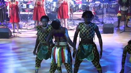 Ghana drumming and dancing by Youth Home Culturual Group (YHCG)