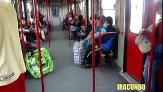 Un domingo de julio en el Metro de Lima--2012