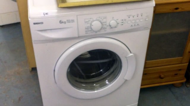 A SecondHand 6kg AA class 1500 rpm Spin WM6152W Washing Machine