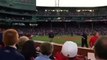 Moment Baseball Fan Hit By Bat Broken By Brett Lawrie Red Sox vs A's Game Fenway Park Boston