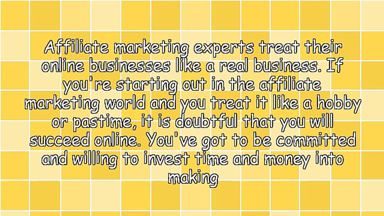 3 Things That No Affiliate Marketing Expert Would Be Without
