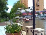Clarke Quay district in Singapore - Park hotel