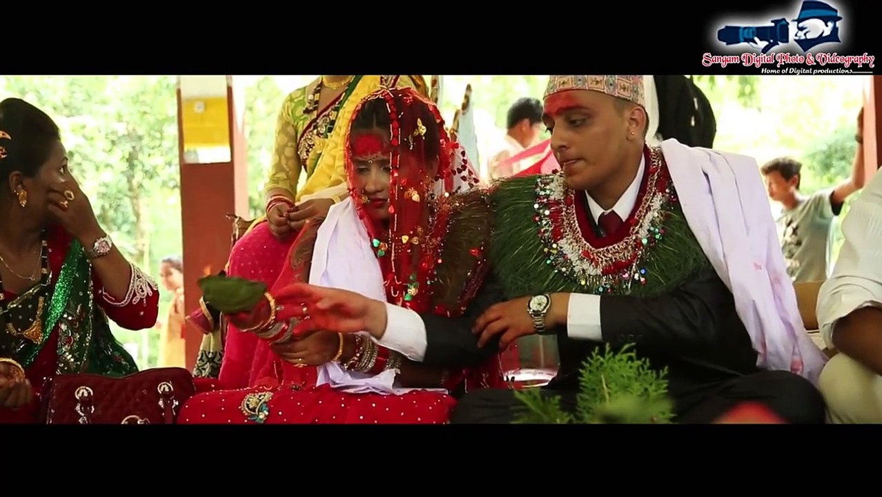 nepali wedding video, timro aakhama aanshu heri, madhab weeds sarmila 2015