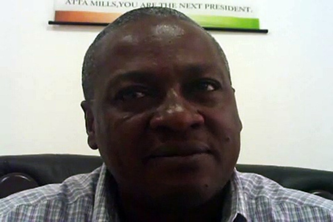 Hon. John Mahama, Vice Presidential Candidate, Ghana - AfricaNext! Positive Ghana News