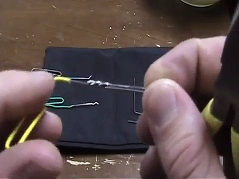Homemade lock picks