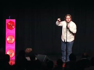 Der Ulbtsmichel Fernseher in der Quatsch Comedy Club Talentschmiede