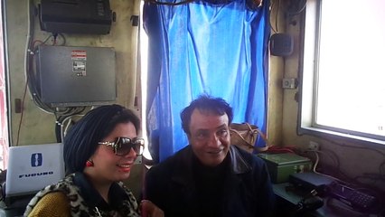 الفنان حمدى الوزير فى زيارة لقناة السويس الجديدة يناير2015