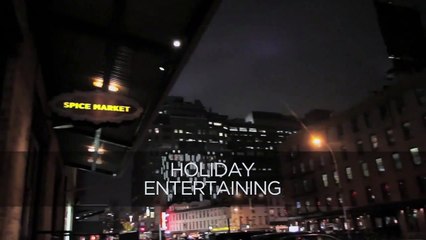 Spice Market New York Private Dining Holiday.