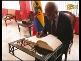 (2em pati) Vizit Ofisyèl Prezidan Martelly nan peyi Equateur.