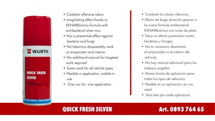 QUICK FRESH SILVER WÜRTH (0893-764-65)