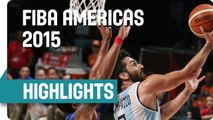 Argentina v Dominican Republic - Game Highlights - Second Round - 2015 FIBA Americas Championship