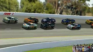 Nascar Racing 4 Crashes Part 2