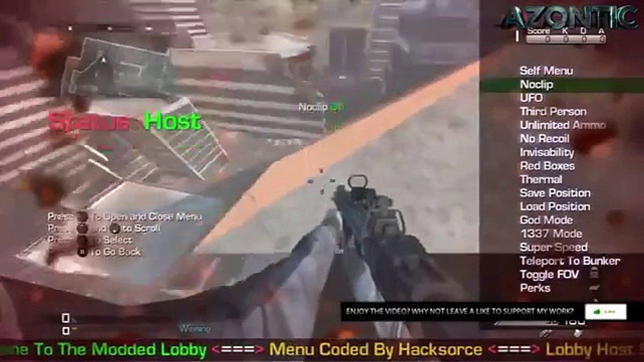 COD Ghosts Mods All Client Mod Menu XBOX 360 Full version