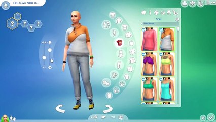 Sims 4 Cas: Minnie Mouse Inspired