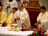 Craciun 2009 - Slujba catolica la catedrala din Bacau