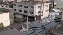 CNN: Tsunami crashes into Japanese city