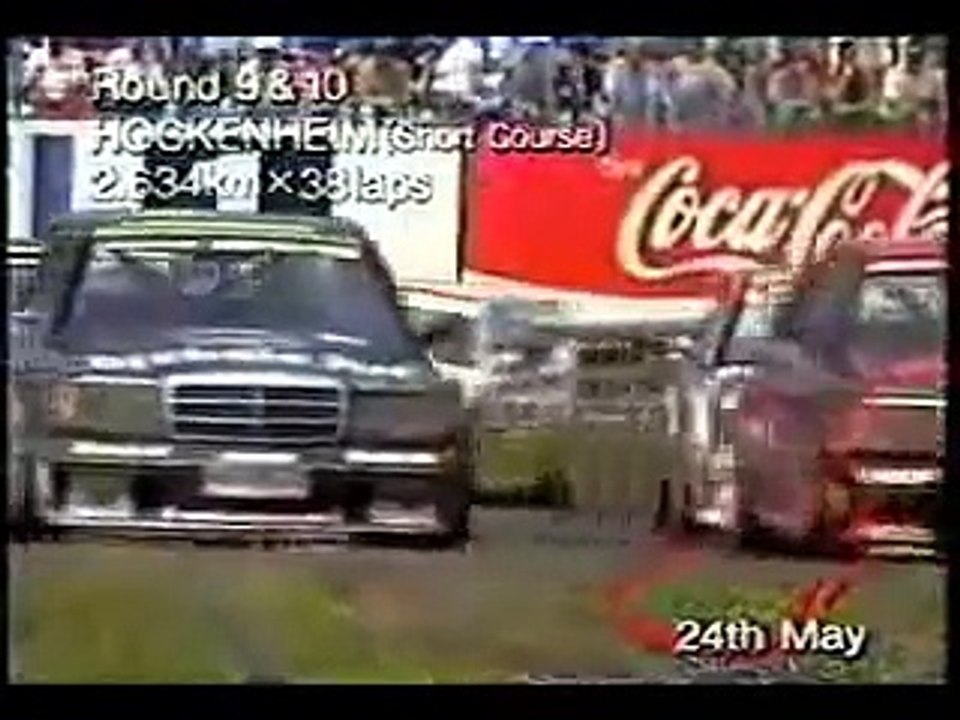 1992 DTM Rds.9&10 Hockenheim (Car Graphic TV)
