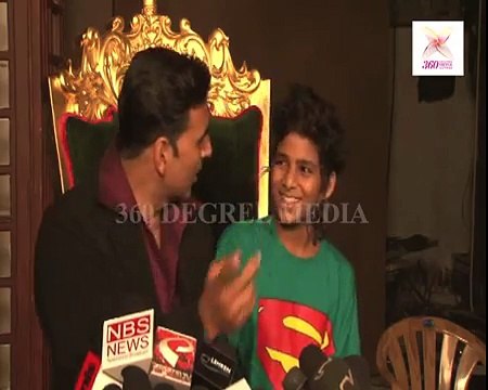 Akshay kumar talks about contestant Akshay pal's 'spiky hairstyle' at India's Dancing Superstar