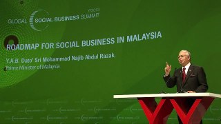 Malaysian Prime Minister's speech at GSBS 2013