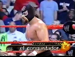 Lance Storm vs El Conquistador (Eugene) - Sunday Night Heat (02-29-2004)