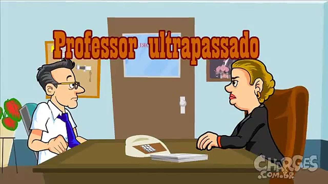Charges o professor ultrapassado