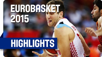 Croatia v MKD - Group C - Game Highlights - EuroBasket 2015