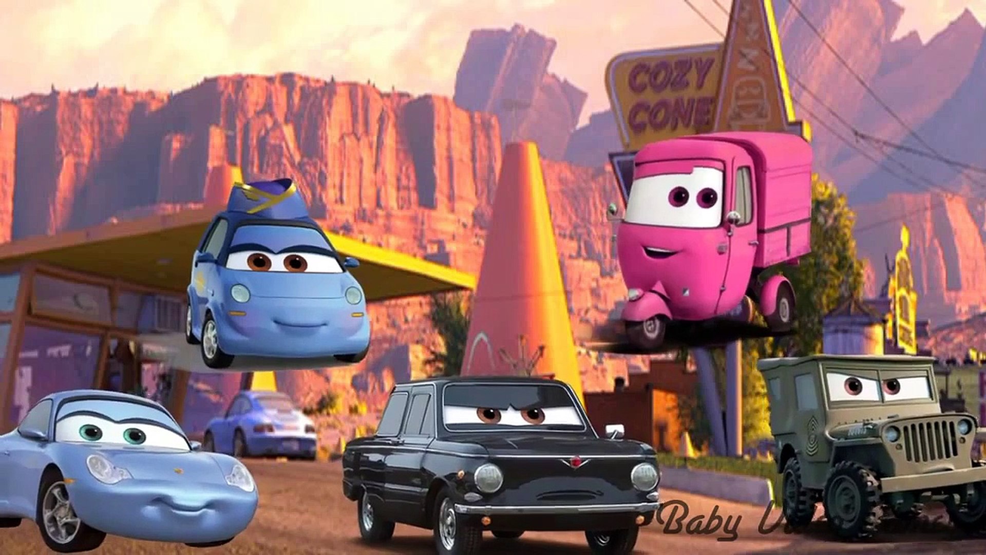 Disney Cars Cartoon | Cars Nursery rhyme | Baby Nursery Rhymes | Cars Fan