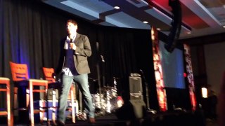 Misha Collins throwing Jared under the bus - DCcon 2015 Day 2