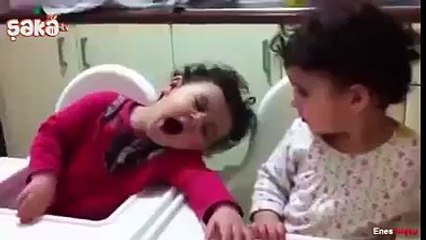 Kid Slaps Other Kid But How!! Must Watch Very FunnY