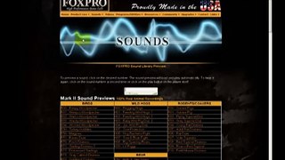 FOXPRO Programming Video 1: Purchasing New Sounds