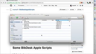 Importing BibTeX records in BibDesk from Title, DOI, or just the PDF