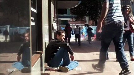 HOMELESS MAN HONESTY SOCIAL EXPERIMENT
