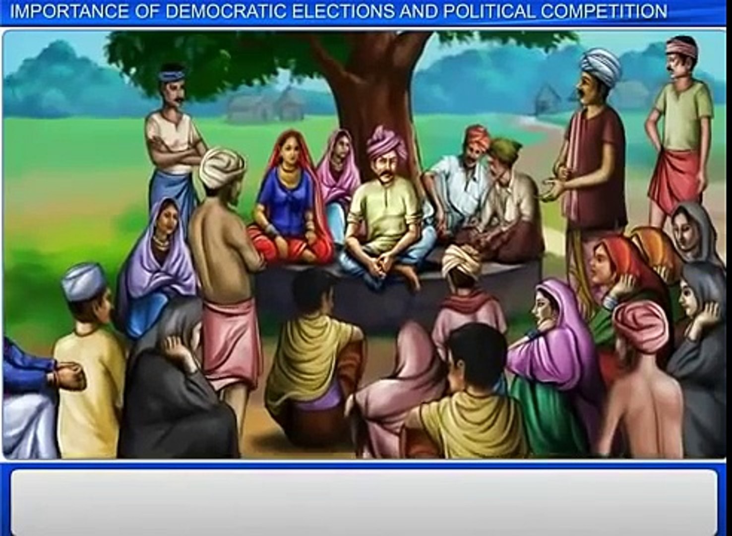 Cbse School Video Tutorial Class 9 Civics Electoral politics importance of  democratic elections and - video Dailymotion