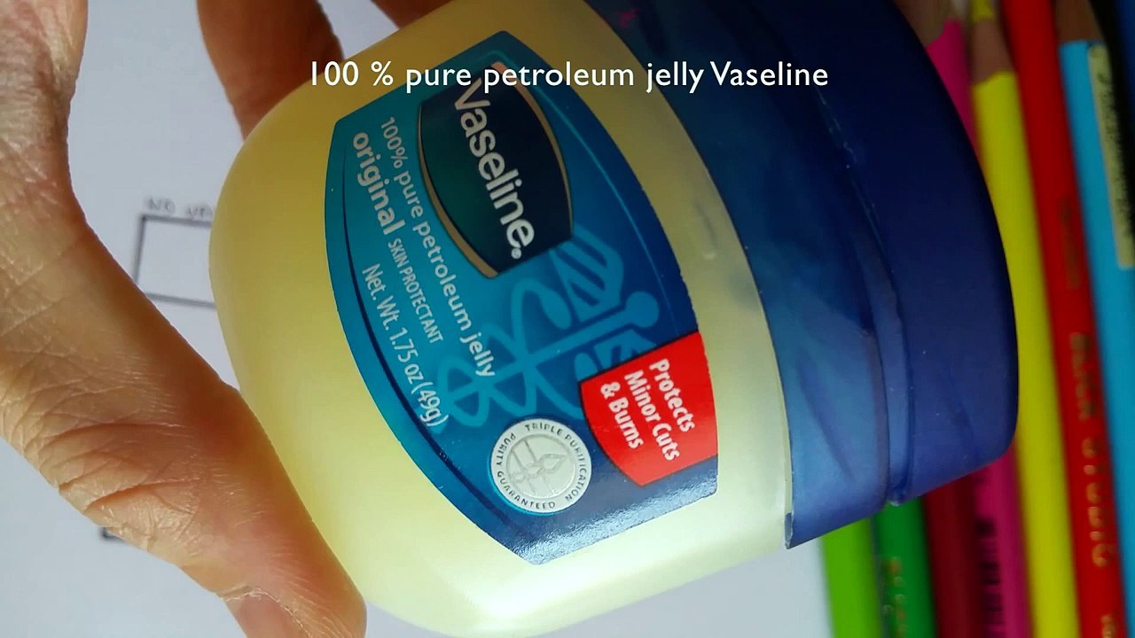 Colored Pencil Blending Technique Using Vaseline video Dailymotion