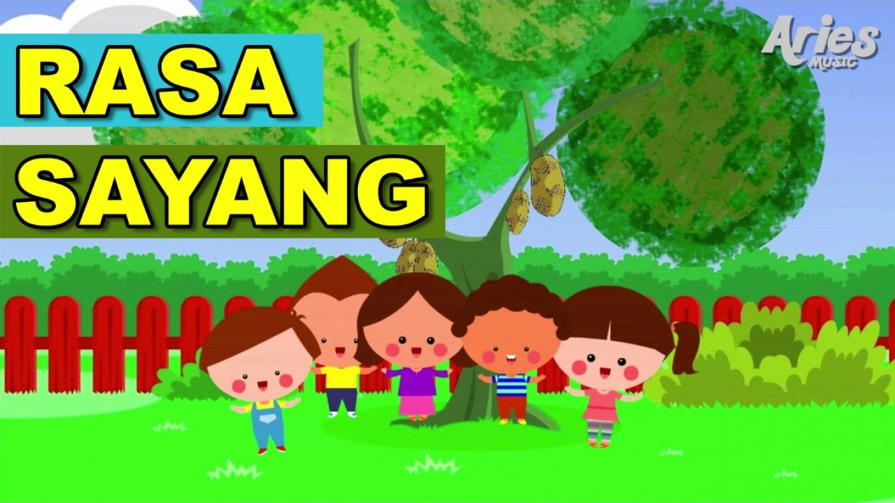 Lagu Kanak Kanak Alif & Mimi - Rasa Sayang (Animasi 2D)