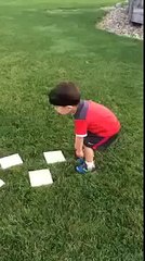 Cute Kid Tackles a “Ninja Warrior” Obstacle Course Like a Beast