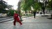 1724 Wushu Contest b 016 Woman tai chi sword