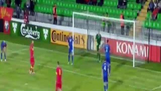 Moldova vs Montenegro 0-2 All Goals & Highlights [8.9.2015] EURO 2016